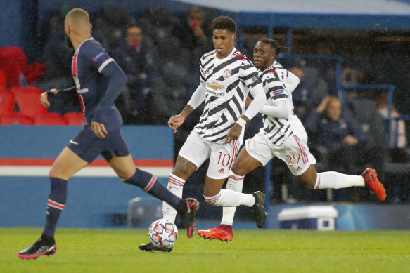 Marcus Rashford was again Manchester United's hero against Paris Saint-Germain.