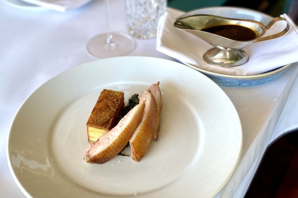 The preparation is meticulous, and it shows in La Bastide’s duck breast – the best Rob Broadfield has eaten anywhere (including Paris). Picture: Rob Broadfield