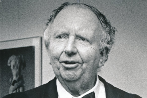 Eldon Hogan when he became an honourary life member of the Old Xaverians Association.