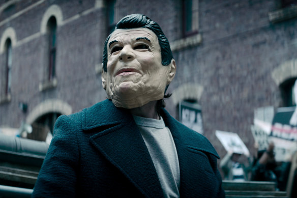 Ronald Reagan looms as a figure of hate in the series, but what he represented to the Left is never really explored.
