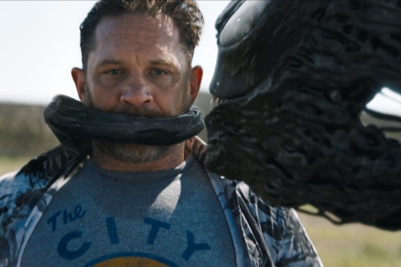 Eddie Brock  (Tom Hardy) and his symbiote alter ego return for Venom: The Last Dance. 