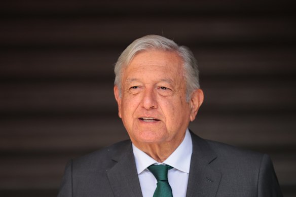 Mexico’s President Andres Manuel Lopez Obrador. 