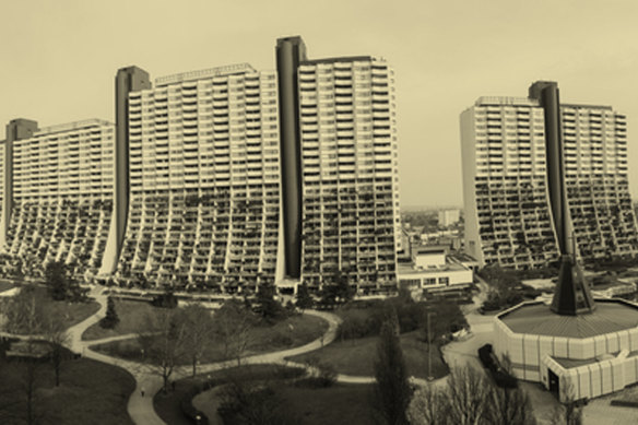 The Alterlaa residences in Vienna, built in the ’70s and ’80s.