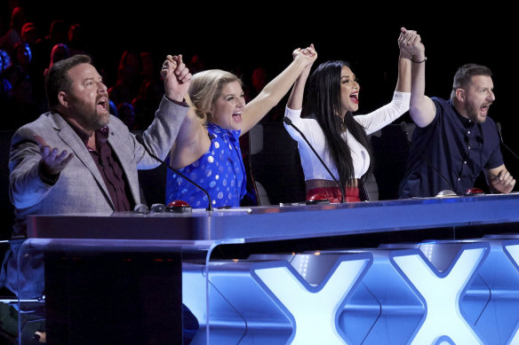 Australia's Got Talent judging panel are expected to return for 2020: Shane Jacobson, Lucy Durack, Nicole Scherzinger and Manu Feildel.