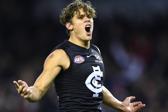 Key Blue Charlie Curnow.