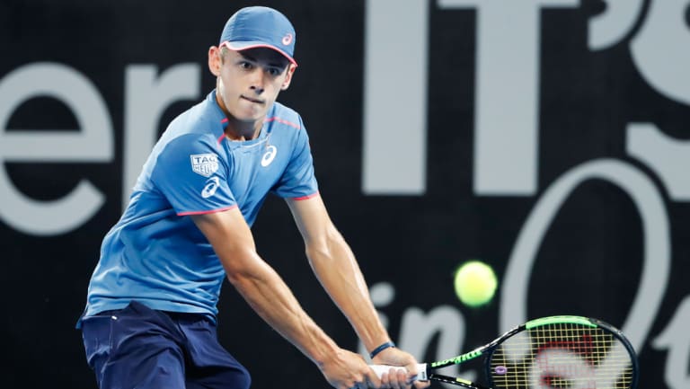 Alex de Minaur could face Rafael Nadal in the quarter-finals.