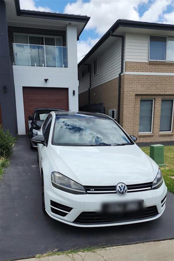 Multiple vehicles were seized at a property in Rouse Hill.