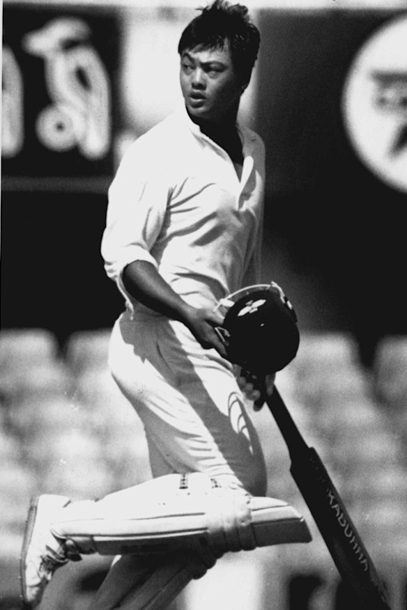 Richard Chee Quee in action in 1993.