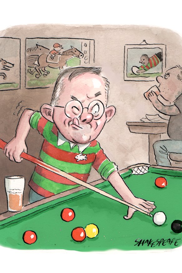 Anthony Albanese chalks up the victories.