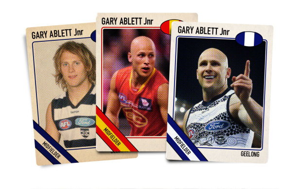 Gary Ablett jnr went full circle from the Cats to the Suns and back again.