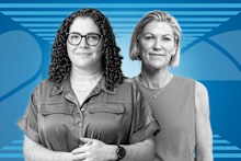 Kate Douglass of Walker Wayland and Amanda Price of KPMG.