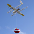 Delivery service DoorDash have begun drone deliveries from the roof of Eastland shopping centre in Ringwood.