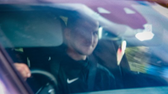 Adam Doueihi leaves Tigers HQ on Monday.