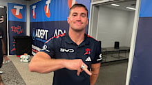Connor Watson with his premiership ring.