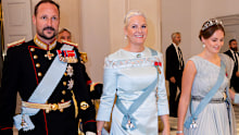 The future of Norway’s monarchy now rests with the new King Haakon VIII who faces a tough few months and years ahead alongside his wife Queen Mette-Marit and their daughter, and heir, Crown Princess Ingrid Alexandra.