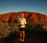 ‘Heartbeat of our nation’: awe-struck Barty takes Australian Open trophy to Uluru