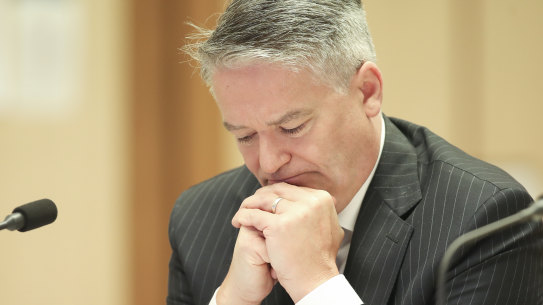Finance Minister Mathias Cormann.