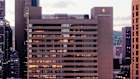 A render of the Harry Seidler-designed Hilton Brisbane building at 190 Elizabeth Street building in the CBD, which will reopen in July as an Intercontinental Hotel and will then undertake an extensive two-year refurbishment. 