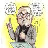 ‘How good’s God?’ Morrison’s surprise sermon in the west