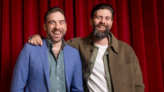 Opera Australia baritone Samuel (left) and brother Toby Dundas, The Temper Trap drummer.