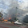 Fire rips through multiple Brisbane homes