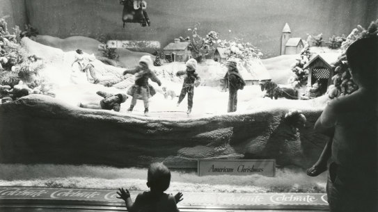 Myer Christmas windows 1983.