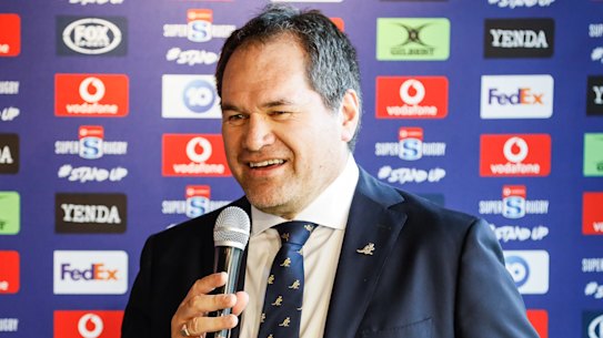 New Wallabies coach Dave Rennie in Sydney in January.