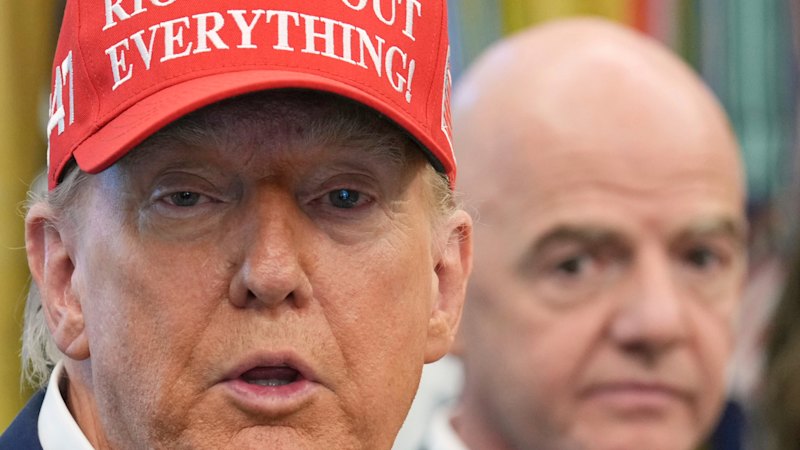 Trump urges FIFA president to reconsider Balogun's red card suspension (australia) — SMH