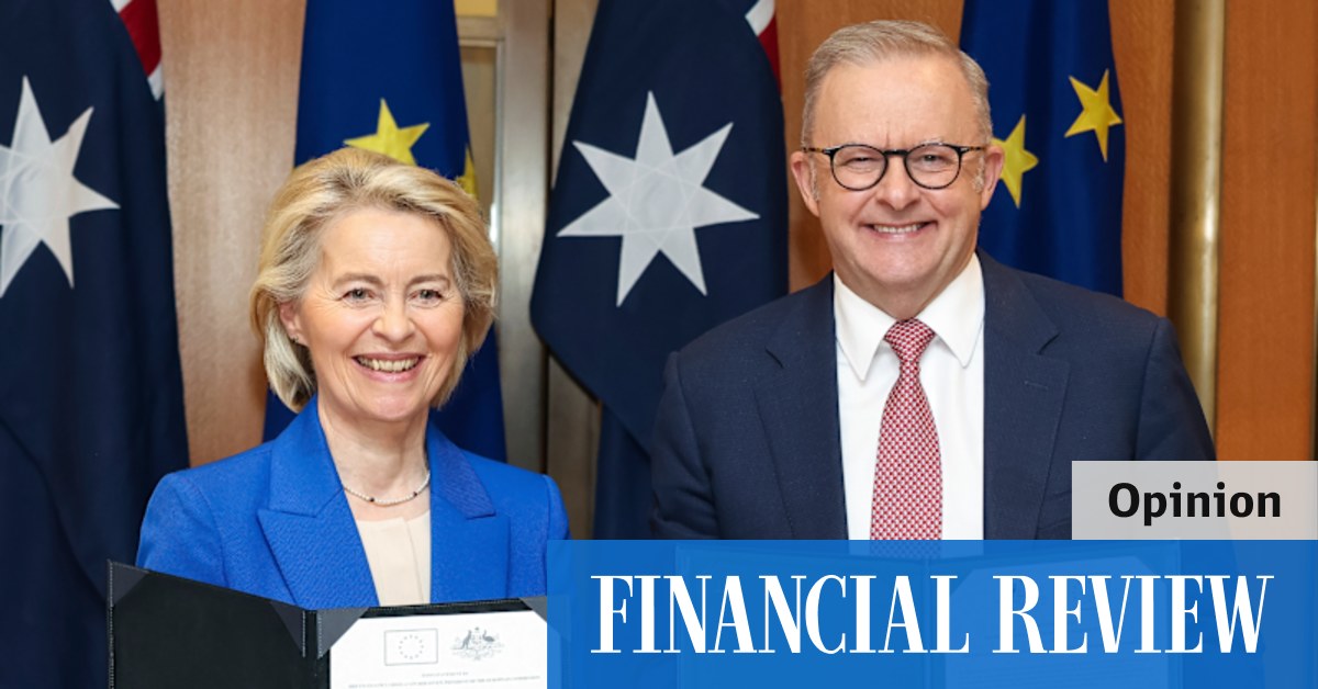 The EU-Australia agreement allowed Anthony Albanese to argue that free trade is not dead in the Trump era. But the turmoil in the Middle East is overwhelming.