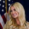 Ivanka Trump, daughter and adviser to President Donald Trump, waves to supporters during a campaign event in November 2020.