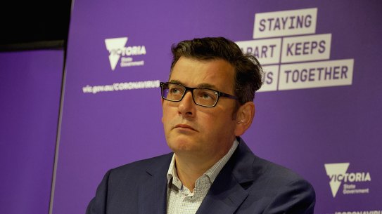 Premier Daniel Andrews says Melbourne won't be taking the big steps out of lockdown next week that it may have been expecting.  