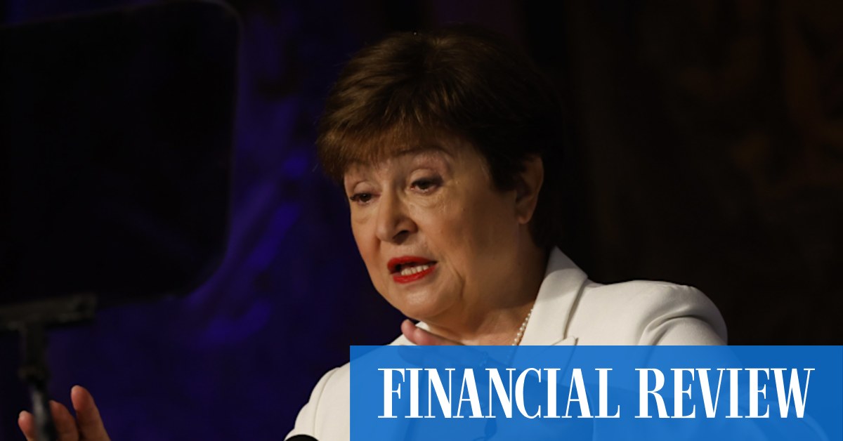 IMF chief Kristalina Georgieva warns recession risks are rising