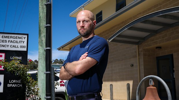 As a paramedic Luke Baird has to live close to his ambulance station in Lorne, but lack of rental properties meant he almost had to move away.