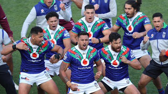 Adam Blair's Warriors teammates pay tribute to the retiring enforcer on Sunday.