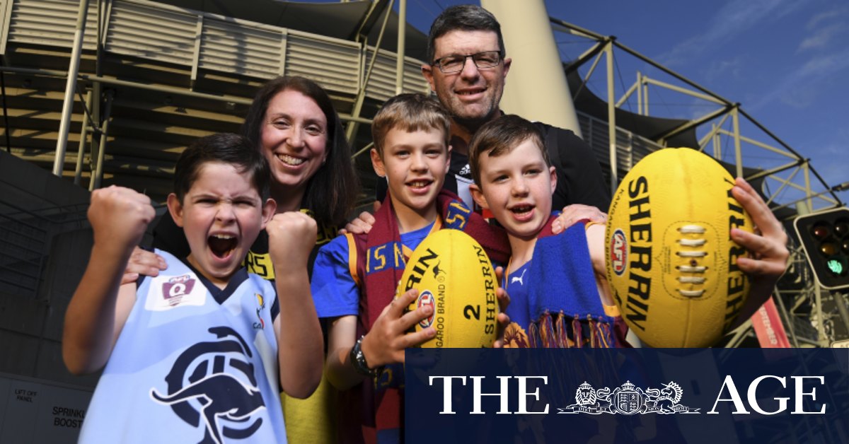 Brisbane S Afl Community Jumping For Joy Over Gabba Grand Final