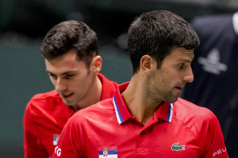 Novak Djokovic a joué deux matchs consécutifs pour la Serbie, mais cela n'a pas suffi pour remporter le match nul.