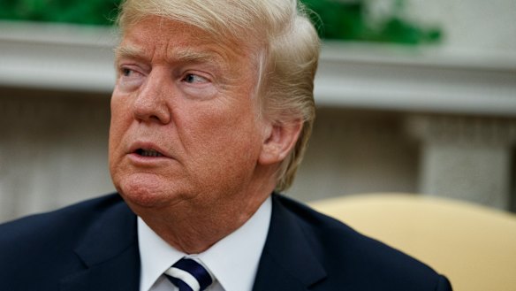 US President Donald Trump