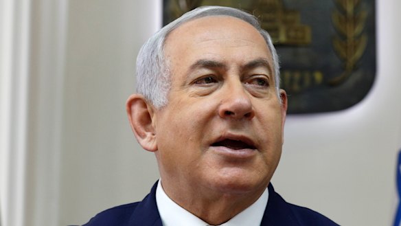 Israeli Prime Minister Benjamin Netanyahu.