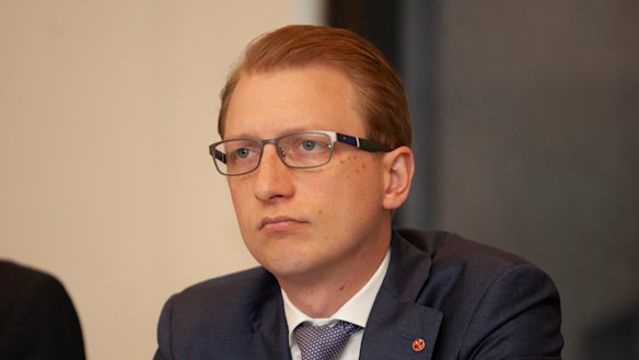 Liberal senator James Paterson.