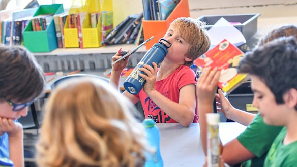 Hot classrooms caused some students to suffer migraines and bleeding noses. 