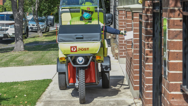 Australia Post is facing pressure over changes to letter deliveries. 