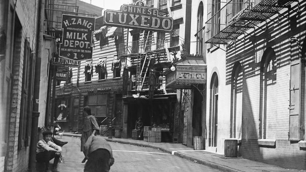 Doyers Street, home to Chinese Tuxedo, was once one of the most dangerous streets in the US. 