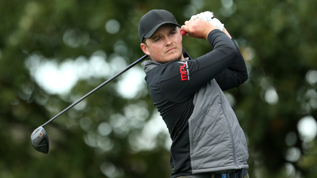 Frontrunner: Eddie Pepperell is in prime position to take out the British Masters.