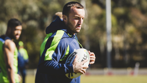 Raiders acting captain Josh Hodgson still believes they can make finals.