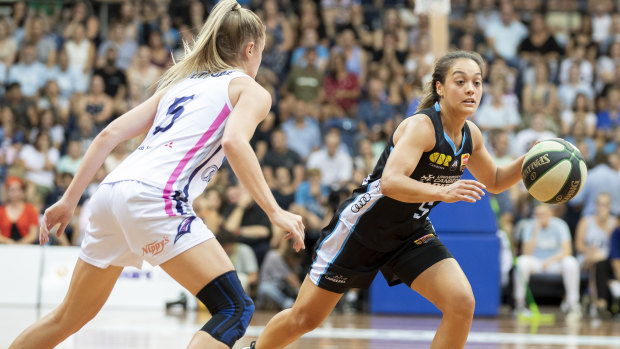 The Canberra Capitals defeated Adelaide Lightning to take this season's WNBL crown. 