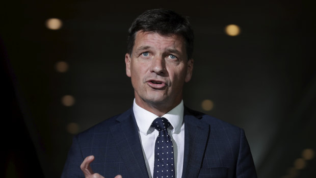 Energy Minister Angus Taylor says the gas industry has had time to build new capacity and it has not done so.