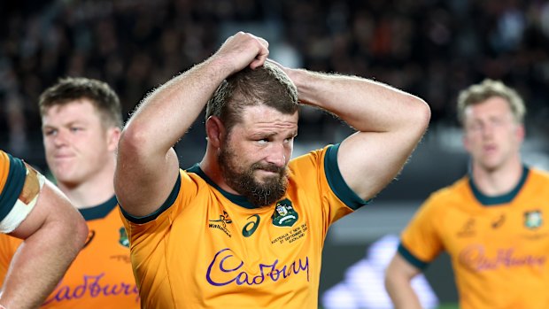 James Slipper’s 150th Test ended in disappointment at Eden Park.