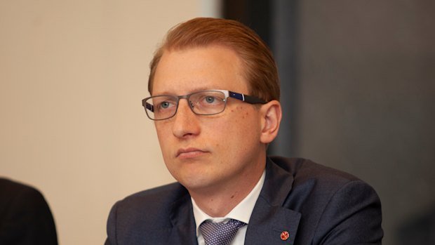 Liberal senator James Paterson.