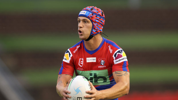 Kalyn Ponga played 40 minutes for the Knights.