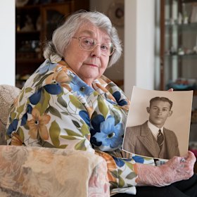 Family favourite: June Fowler-Smith’s uncle, Sidney Webber, got a Commendation for Gallantry. 22nd August 2018 Photo: Janie Barrett